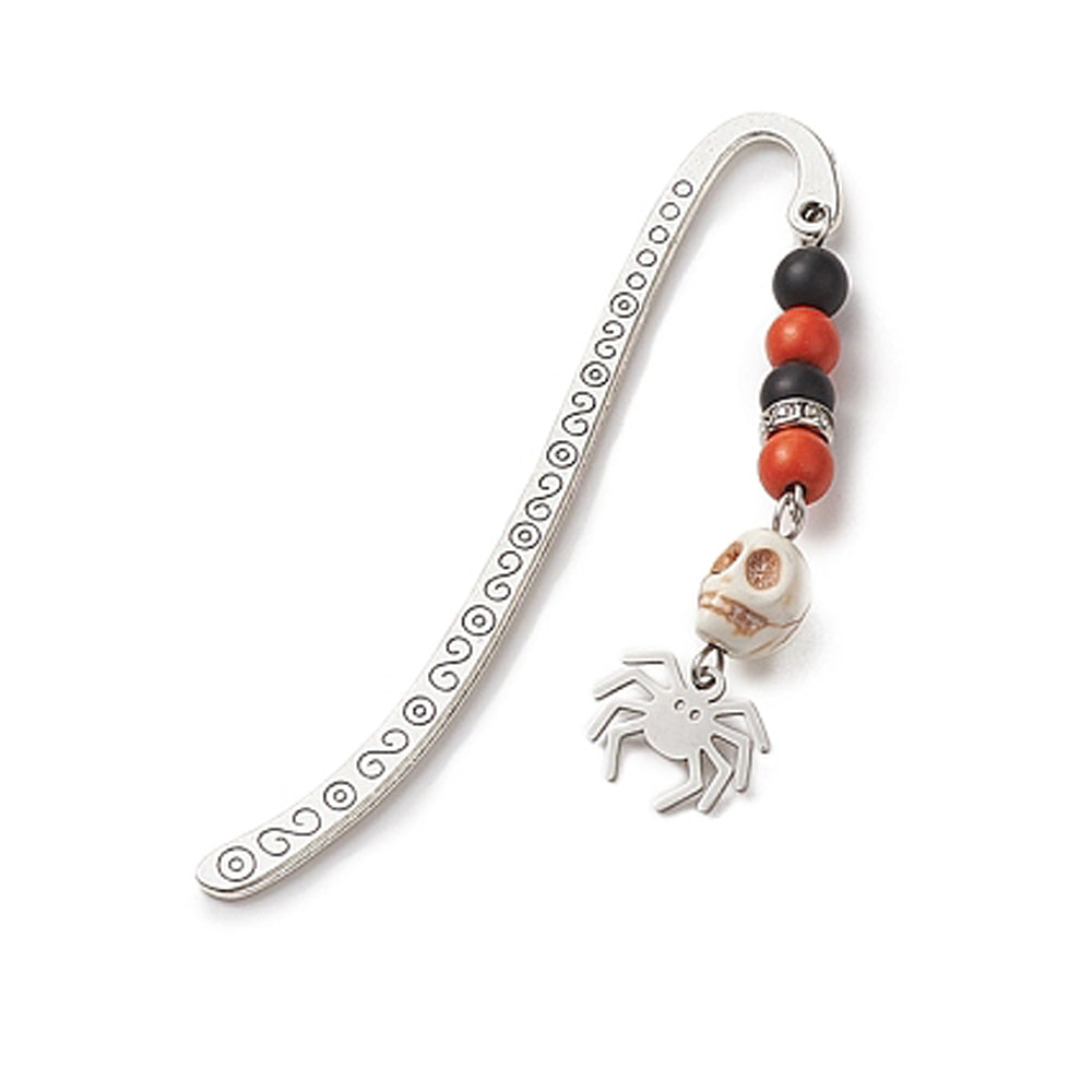 Bookmark with Dangling Halloween Charm