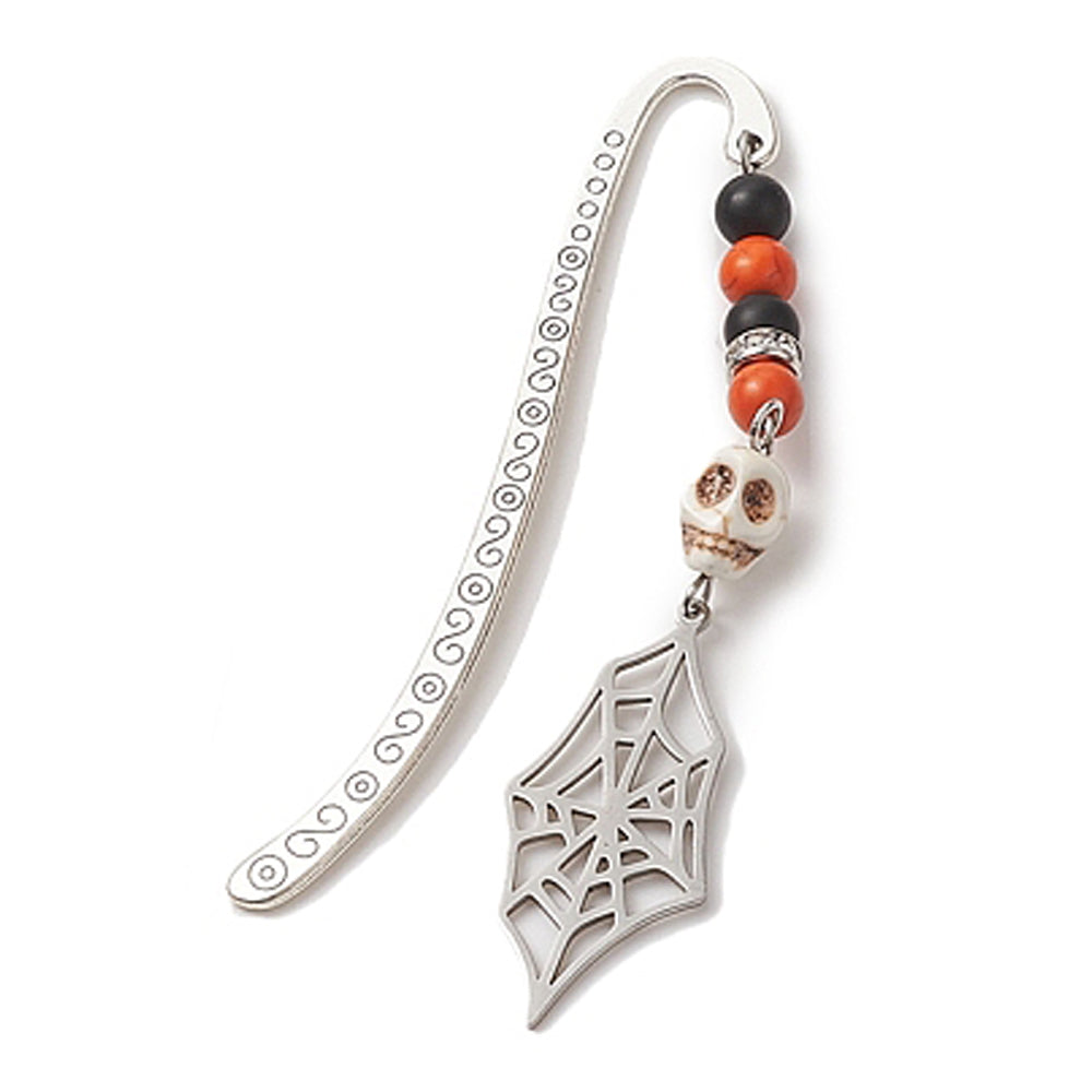 Bookmark with Dangling Halloween Charm