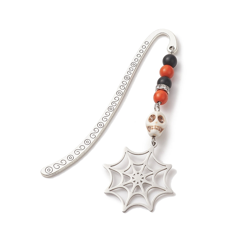 Bookmark with Dangling Halloween Charm