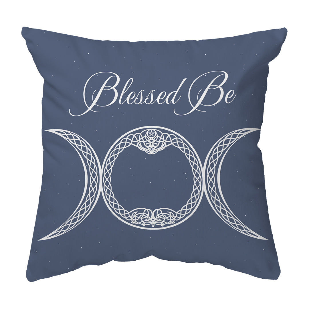 Zippered Pillow Shell Blessed Be