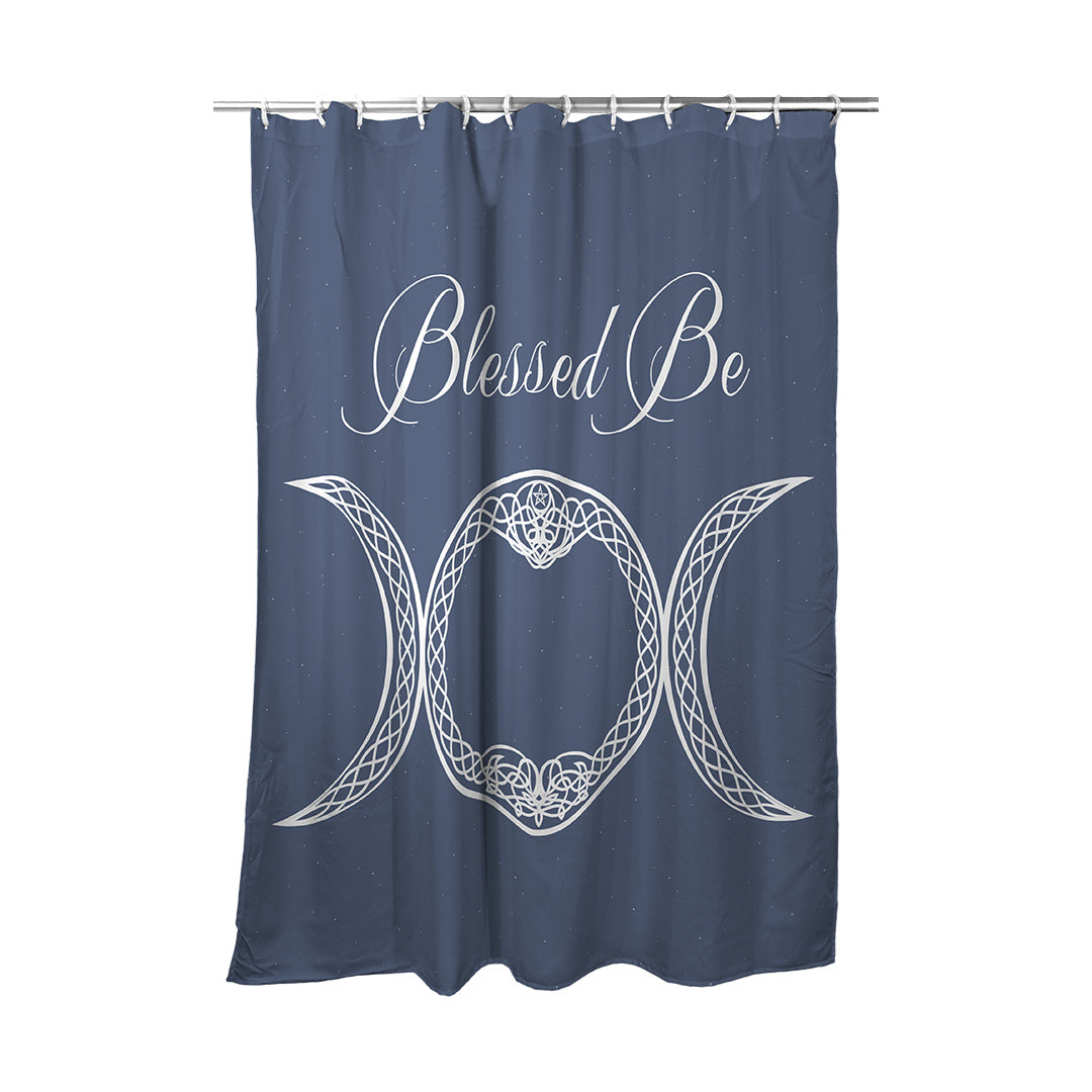 Shower Curtain Blessed Be