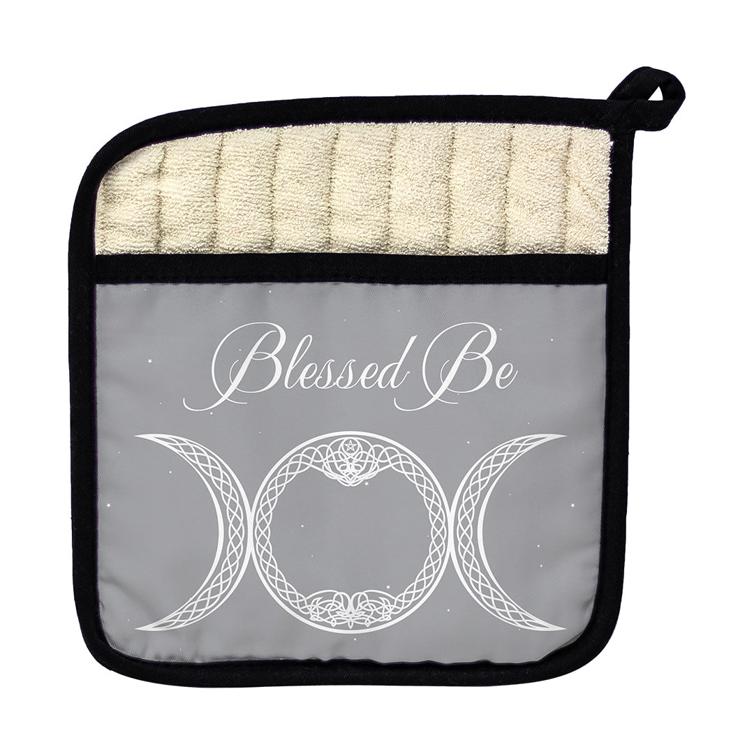 Pot Holder Blessed Be