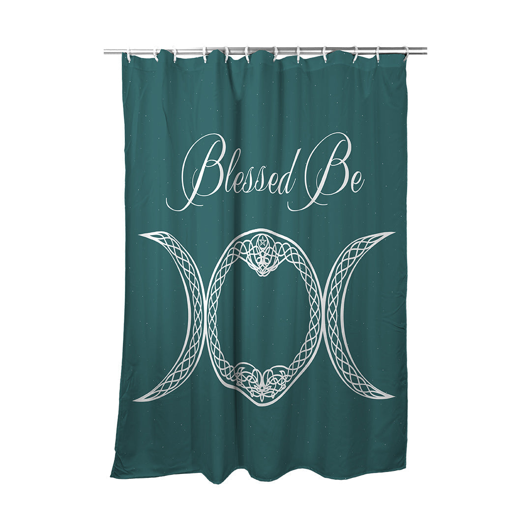Shower Curtain Blessed Be