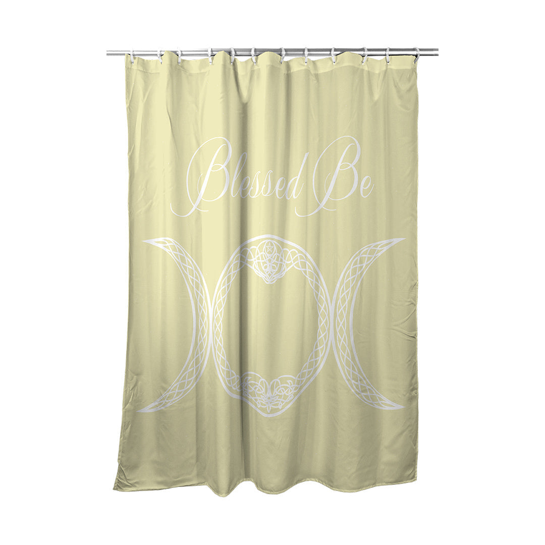 Shower Curtain Blessed Be