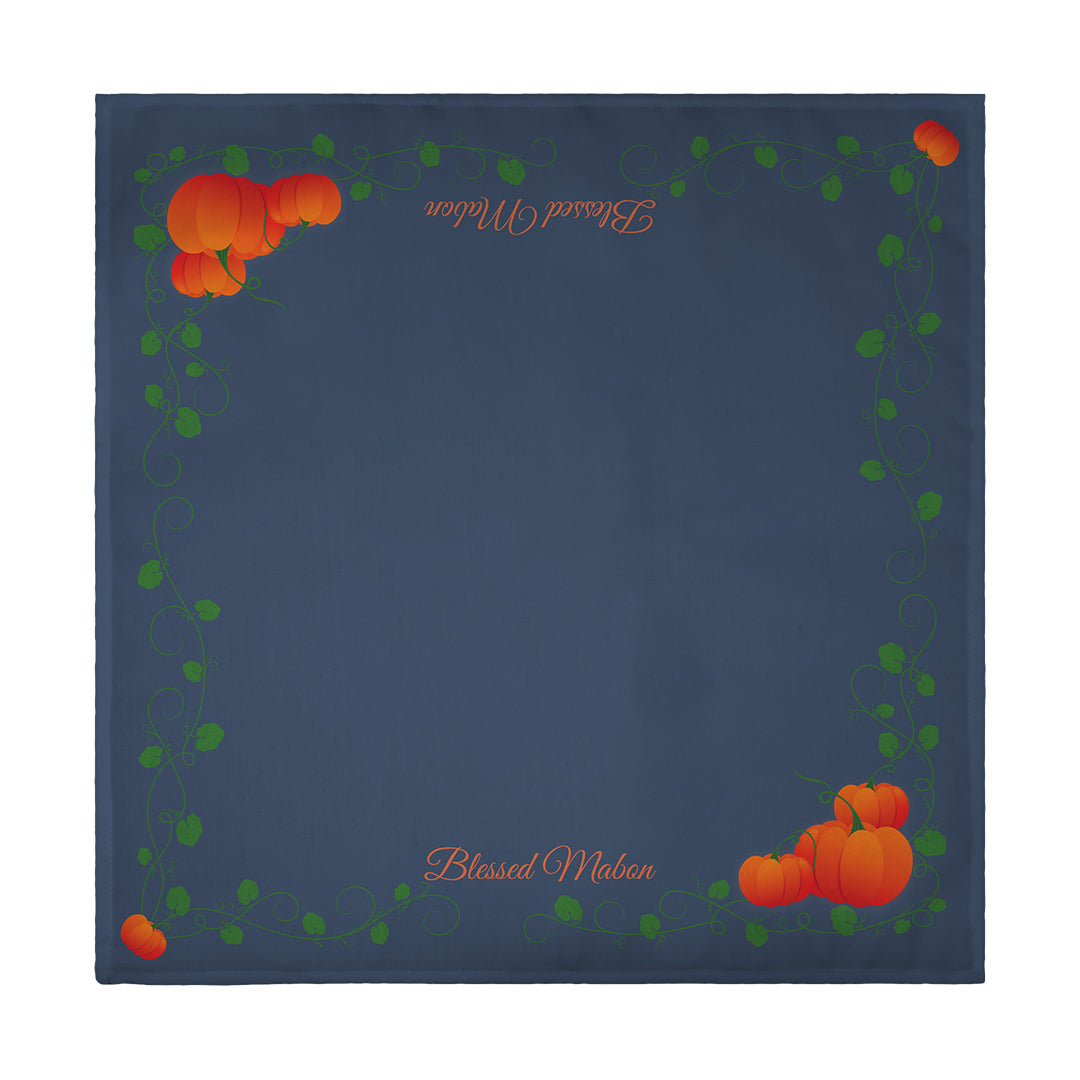 Napkin Blessed Mabon Pumpkins