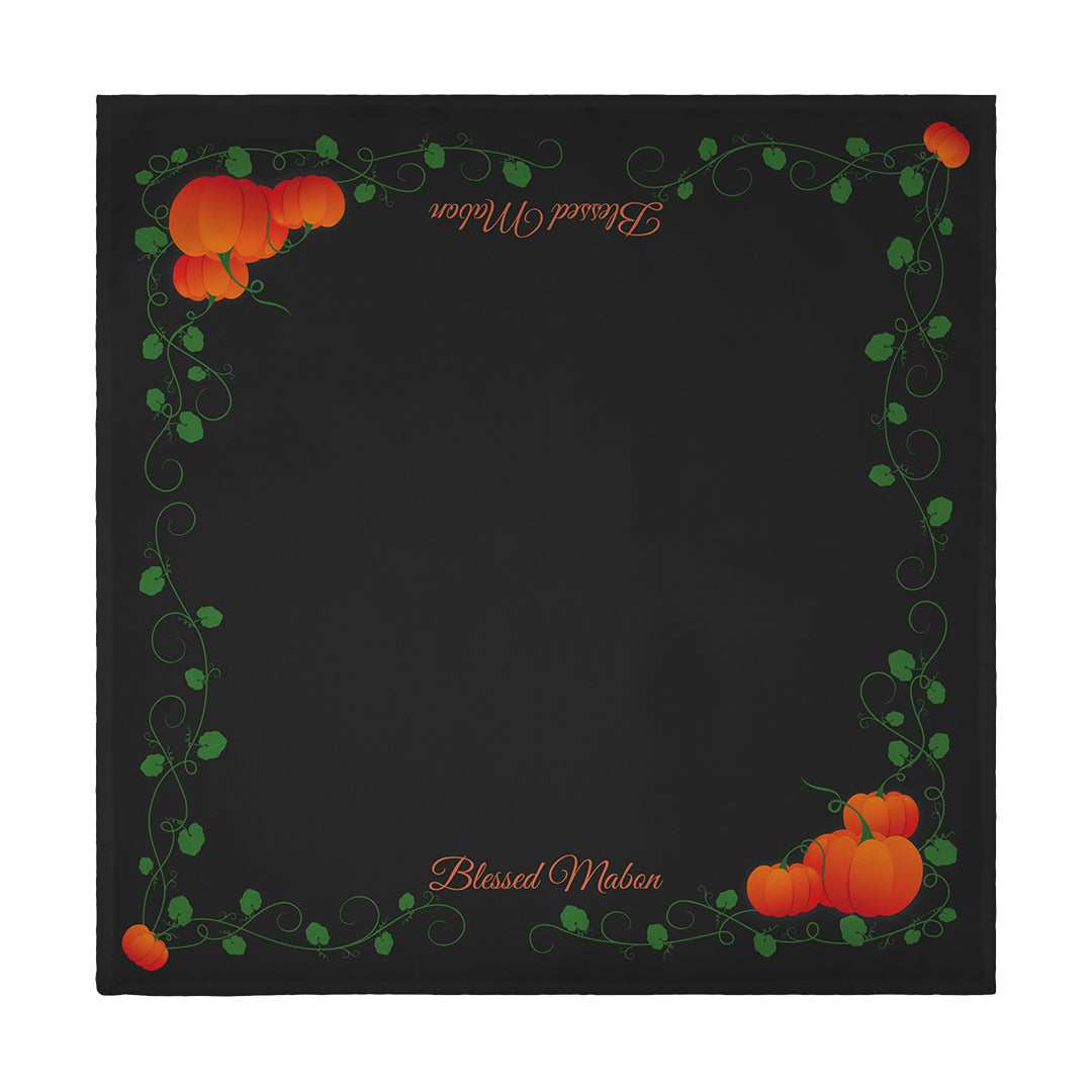 Napkin Blessed Mabon Pumpkins