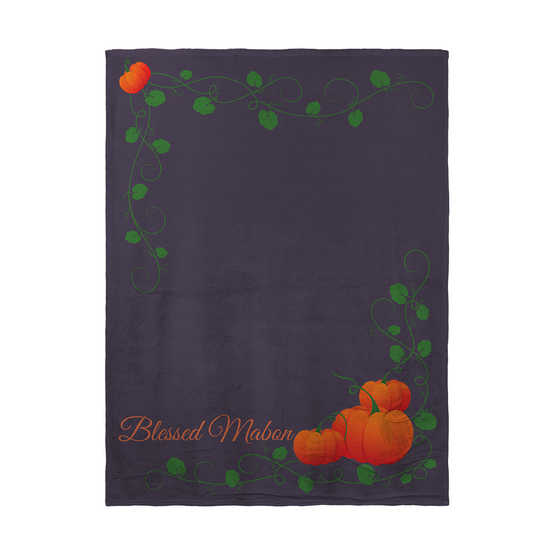 Blankets Blessed Mabon Pumpkins