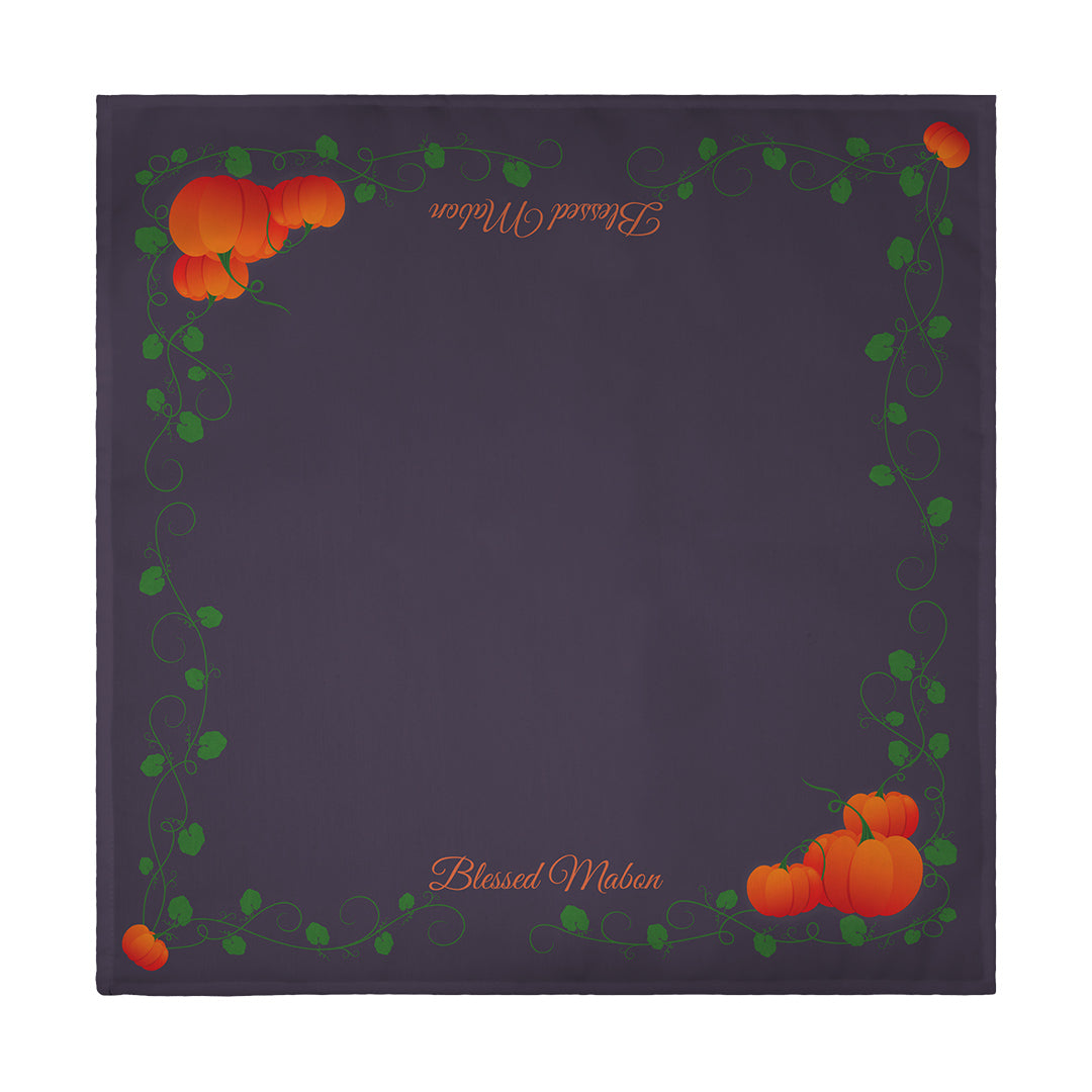 Napkin Blessed Mabon Pumpkins