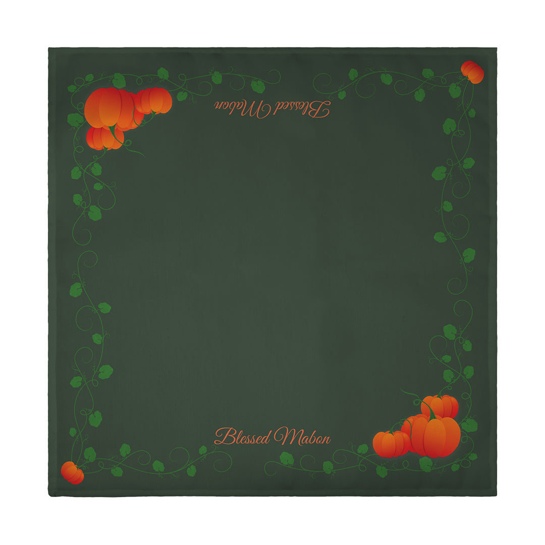 Napkin Blessed Mabon Pumpkins