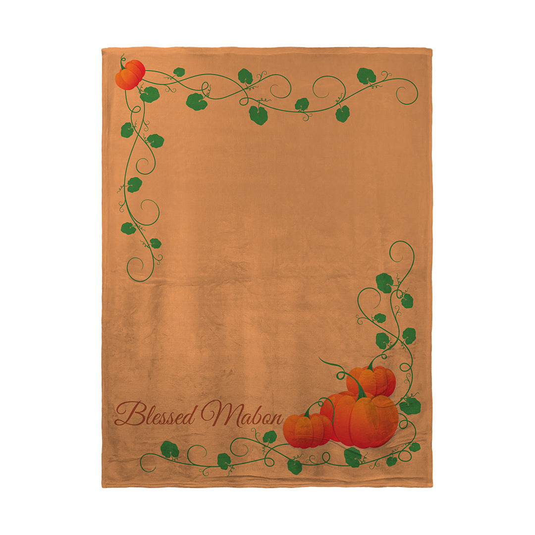 Blankets Blessed Mabon Pumpkins
