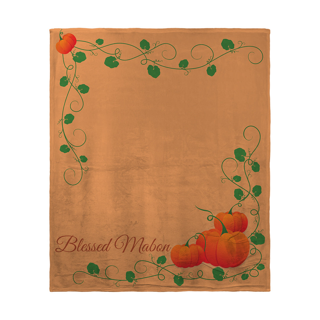Blankets Blessed Mabon Pumpkins