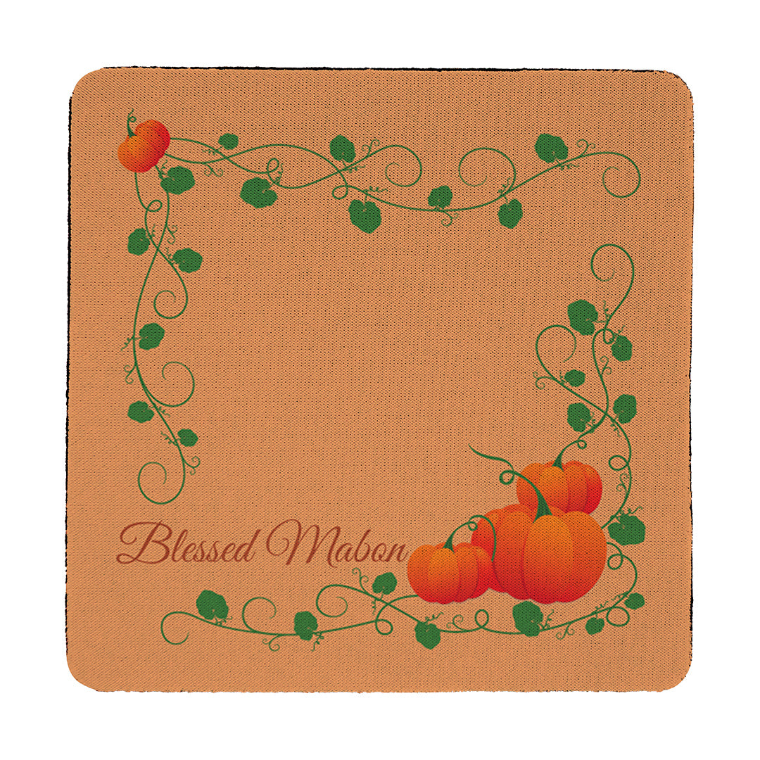 Coaster Blessed Mabon Pumpkins