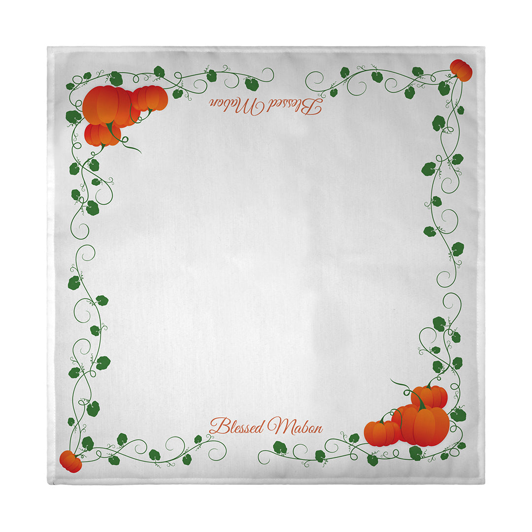 Napkin Blessed Mabon Pumpkins
