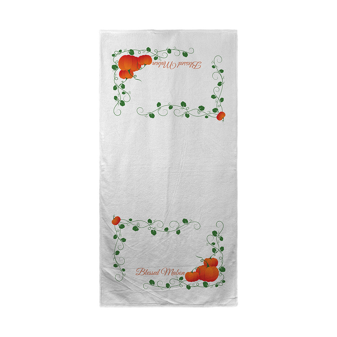 Towels Blessed Mabon Pumpkins