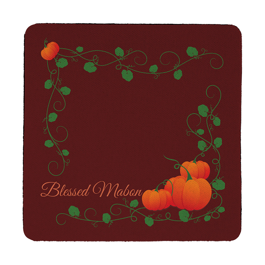 Coaster Blessed Mabon Pumpkins