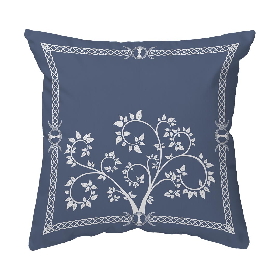 Zippered Pillow Celtic Tree Framed