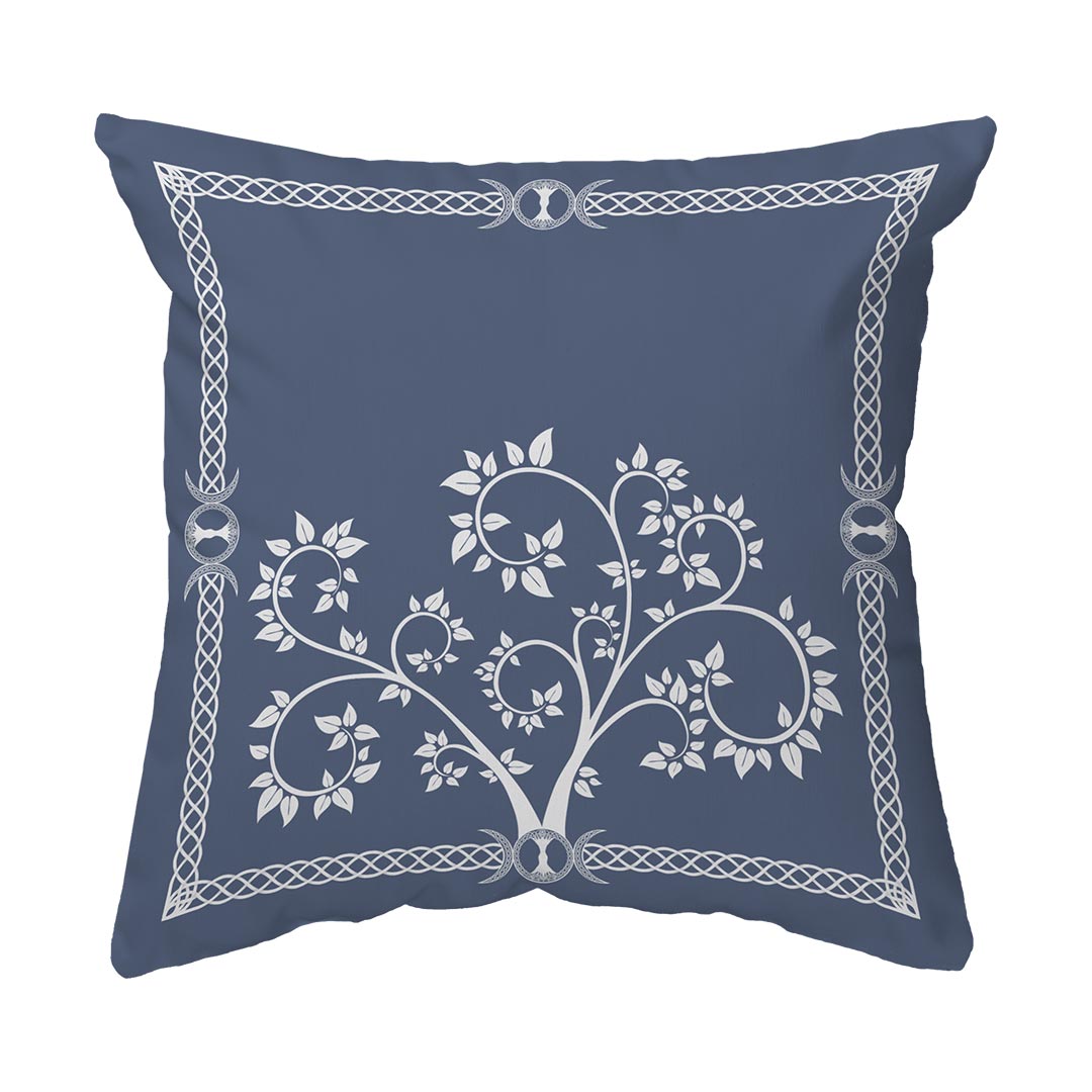 Zippered Pillow Celtic Tree Framed