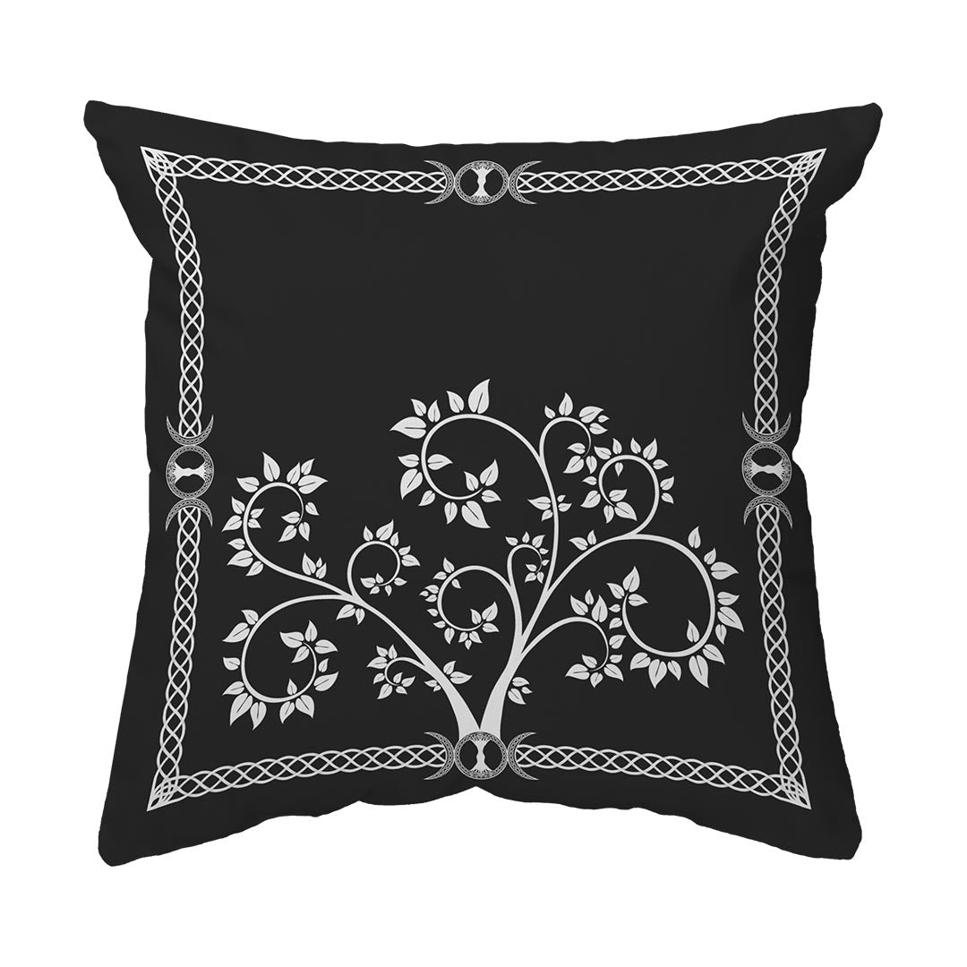 Zippered Pillow Celtic Tree Framed