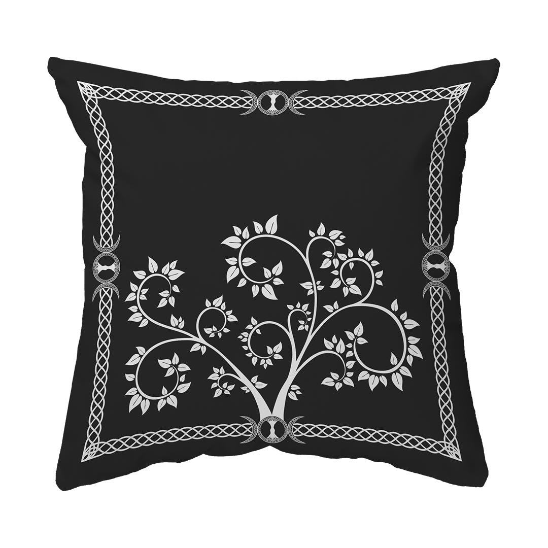 Zippered Pillow Celtic Tree Framed