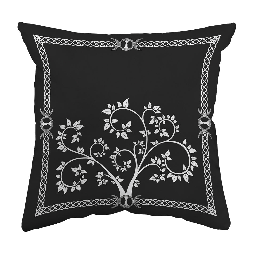 Zippered Pillow Celtic Tree Framed