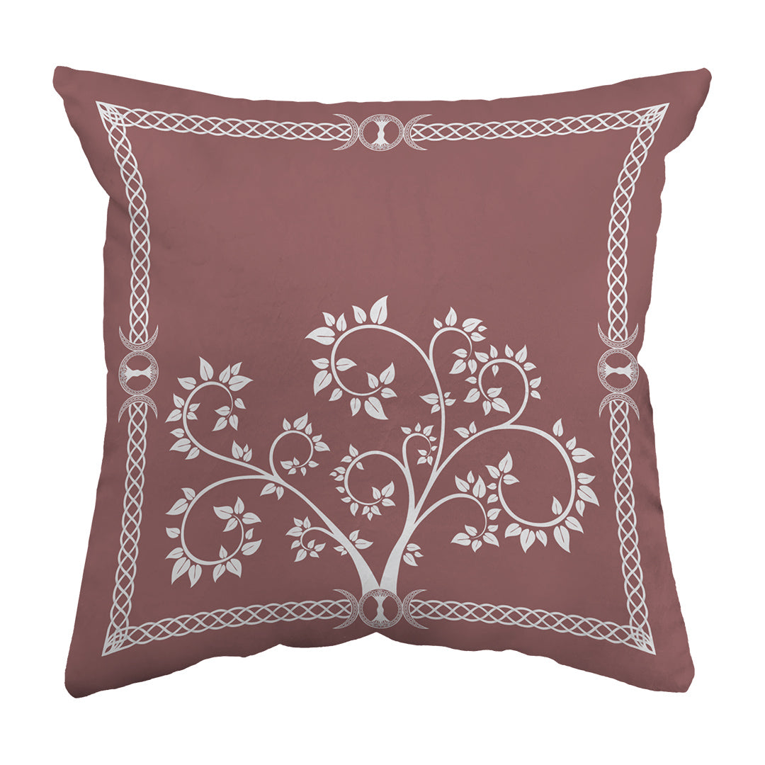 Zippered Pillow Celtic Tree Framed