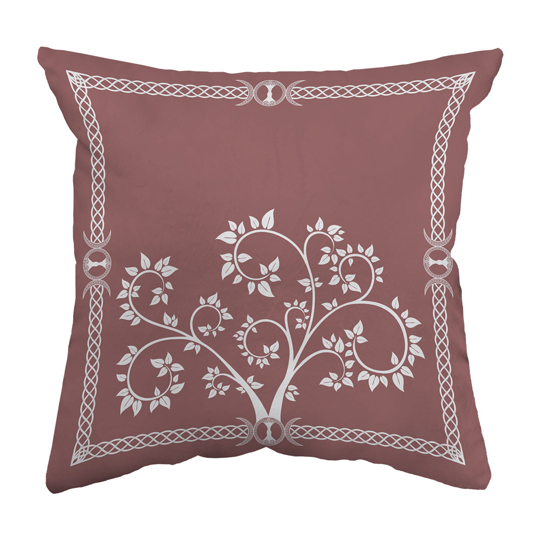 Zippered Pillow Celtic Tree Framed