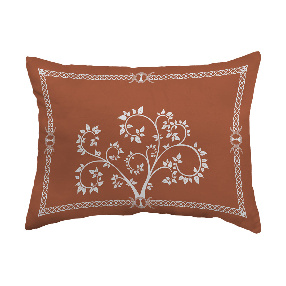 Zippered Pillow Celtic Tree Framed
