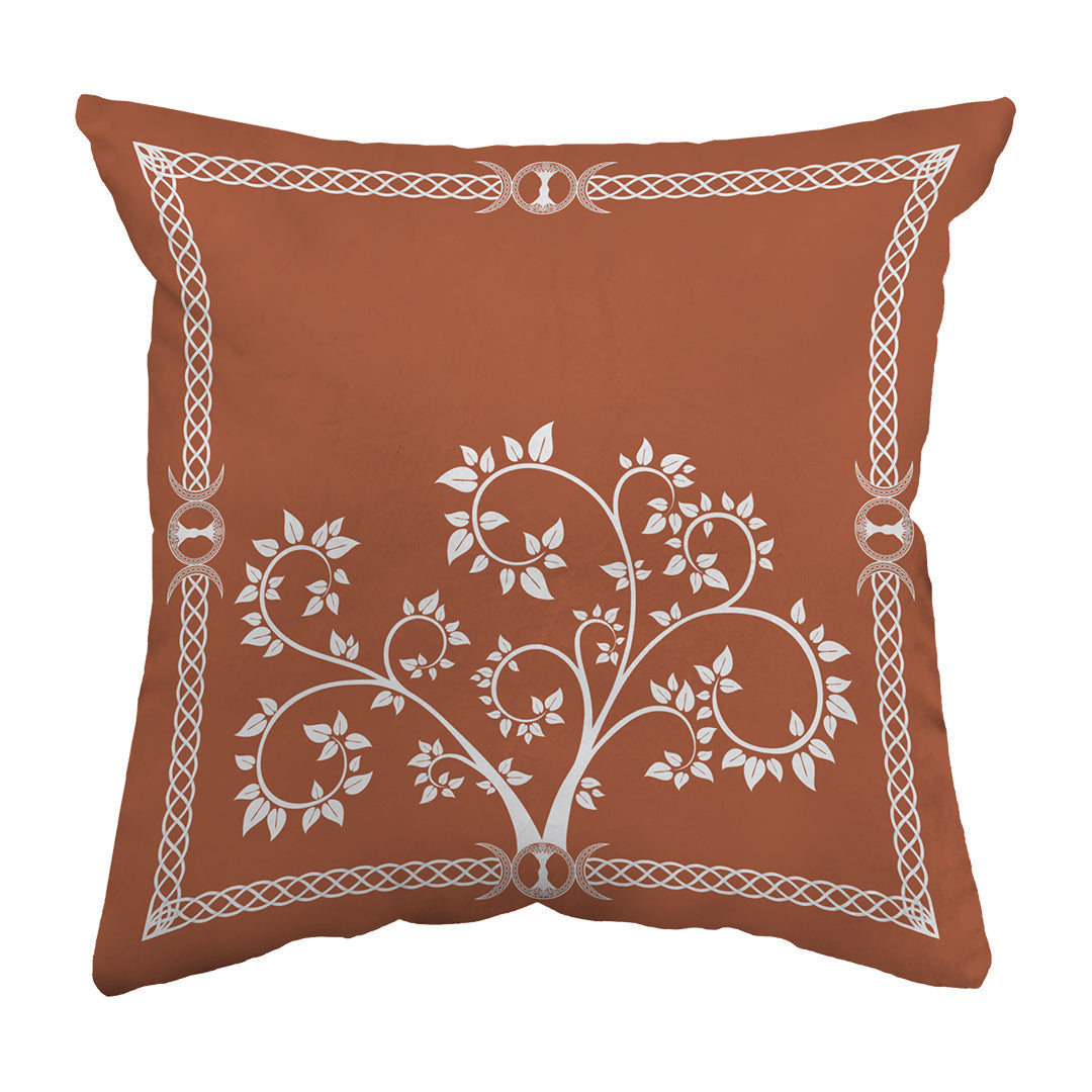 Zippered Pillow Celtic Tree Framed