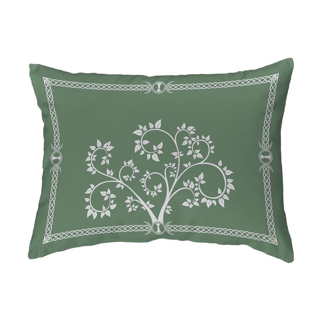 Zippered Pillow Celtic Tree Framed