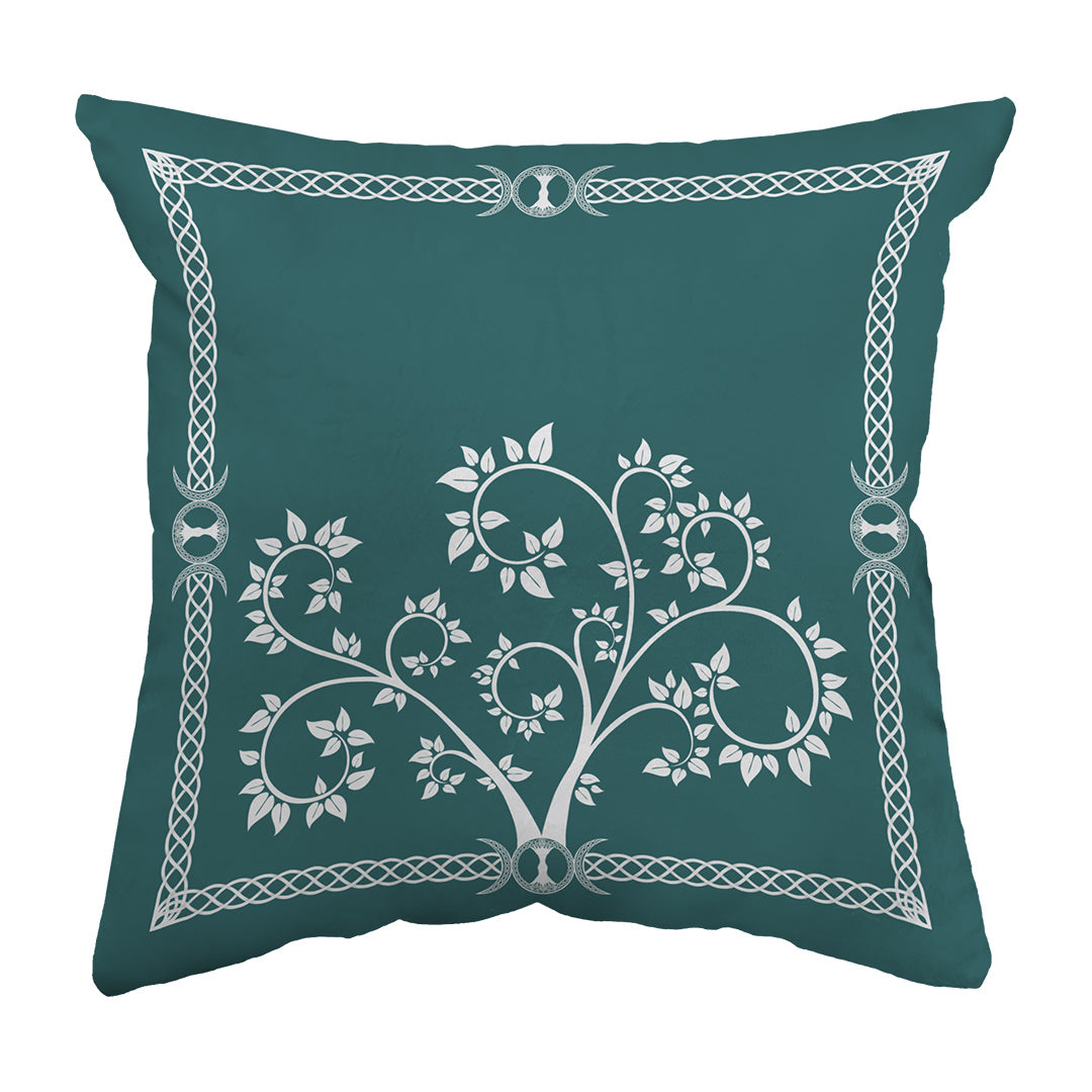 Zippered Pillow Celtic Tree Framed