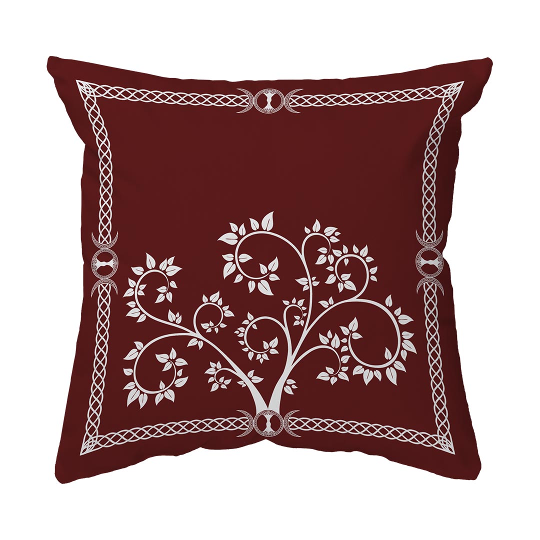 Zippered Pillow Celtic Tree Framed