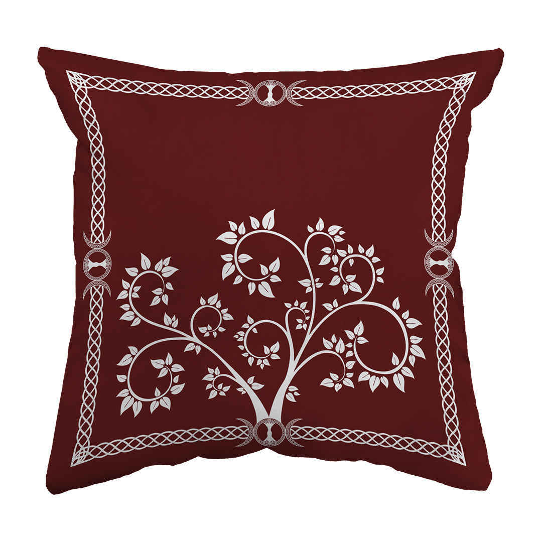 Zippered Pillow Celtic Tree Framed