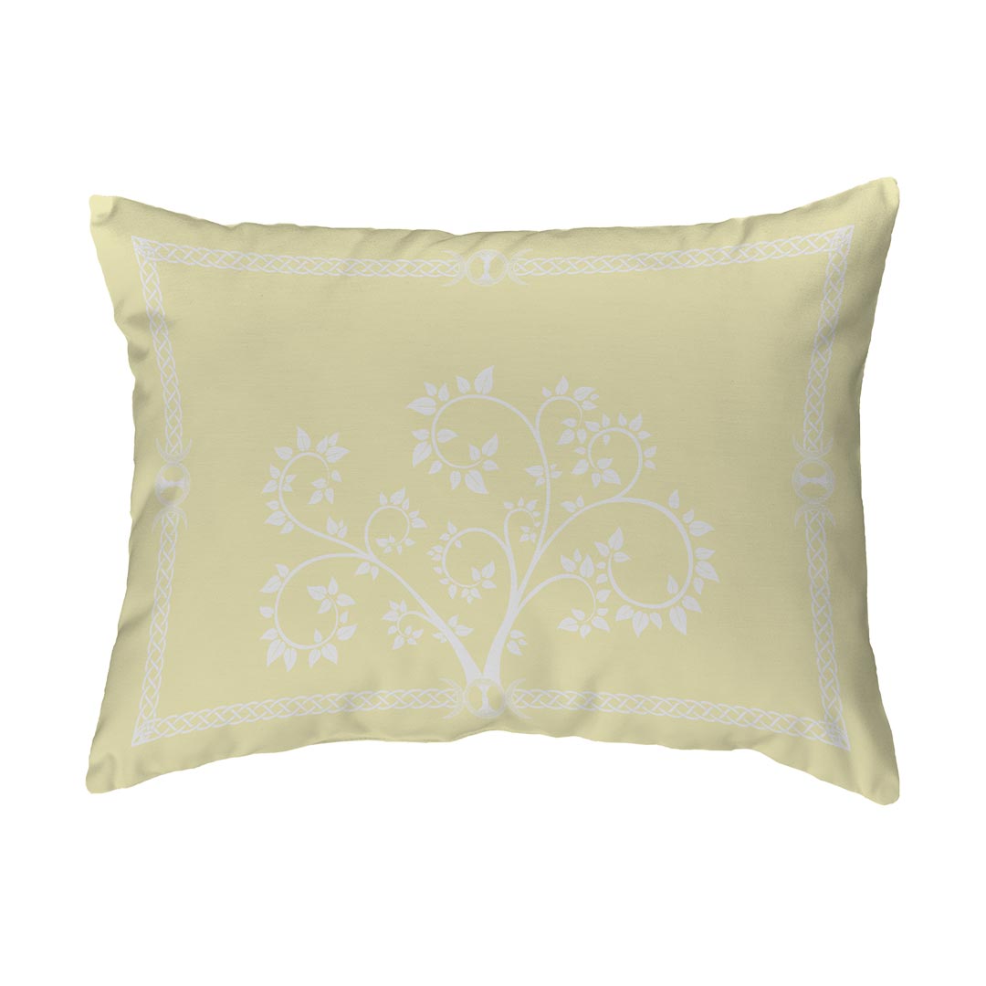 Zippered Pillow Celtic Tree Framed