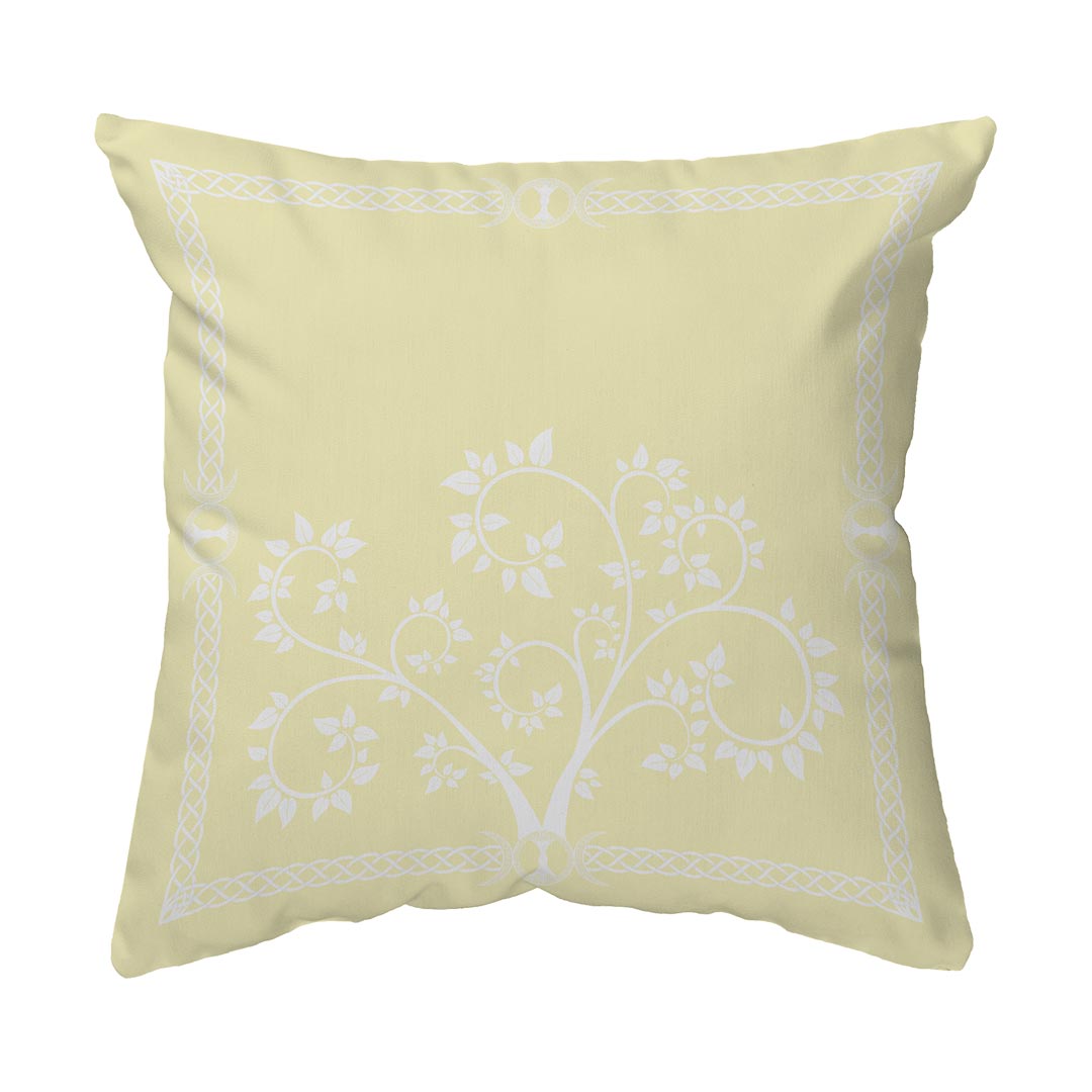 Zippered Pillow Celtic Tree Framed