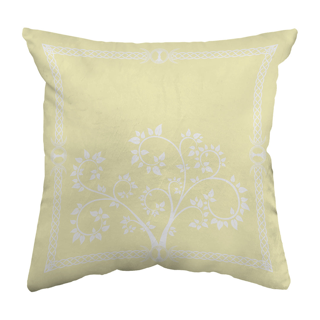 Zippered Pillow Celtic Tree Framed