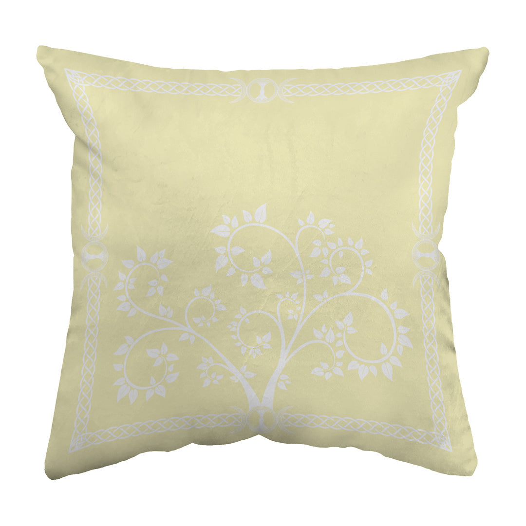 Zippered Pillow Celtic Tree Framed