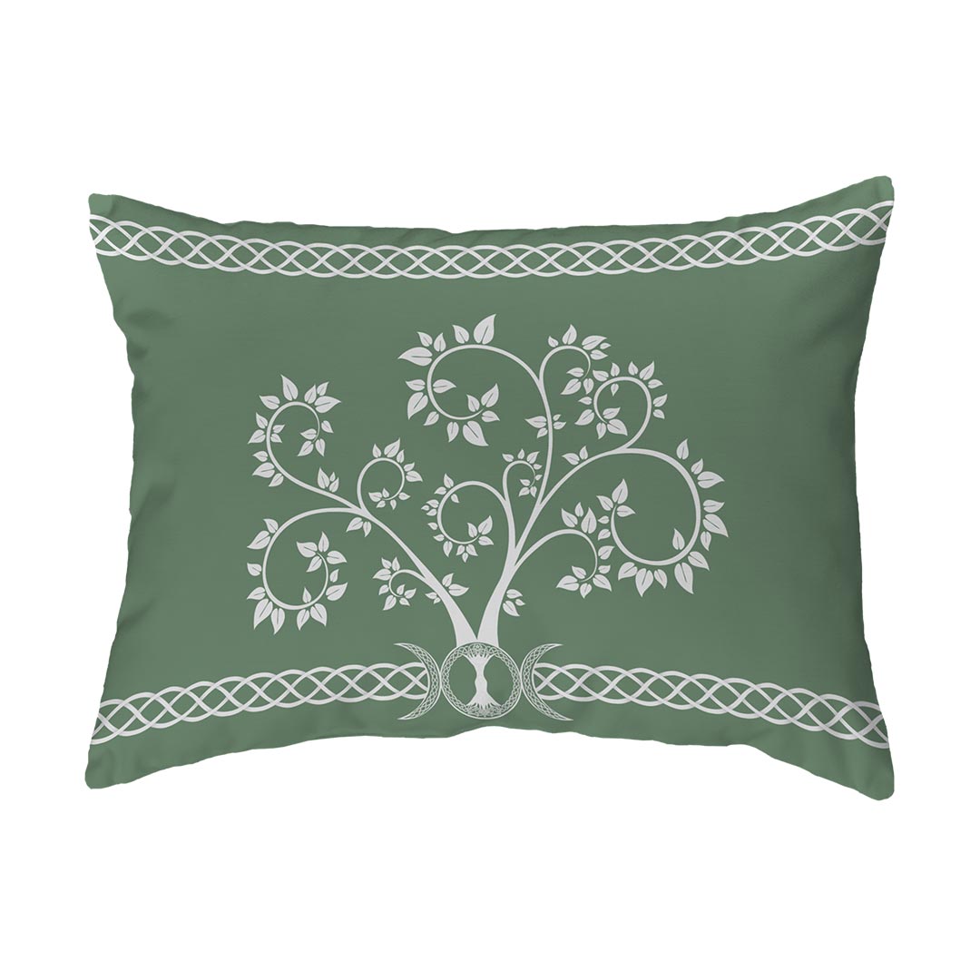 Zippered Pillow Shell Celtic Tree