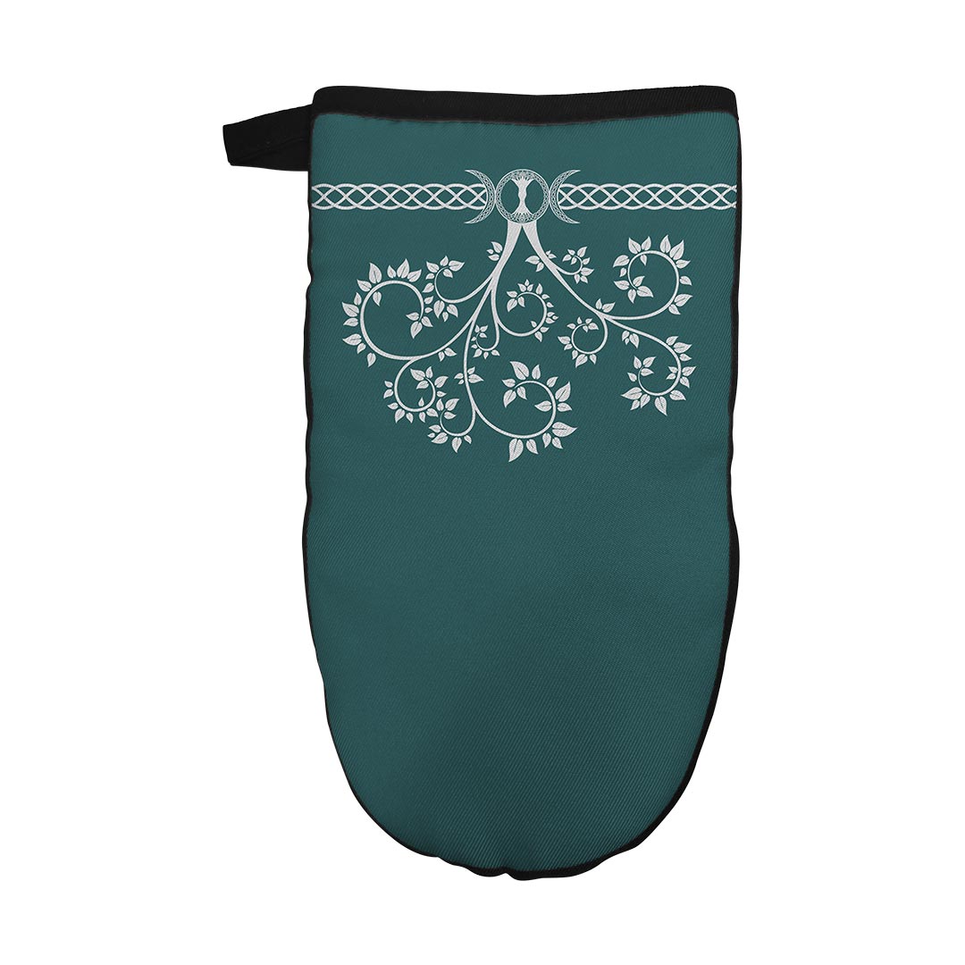 Oven Mitt Celtic Tree