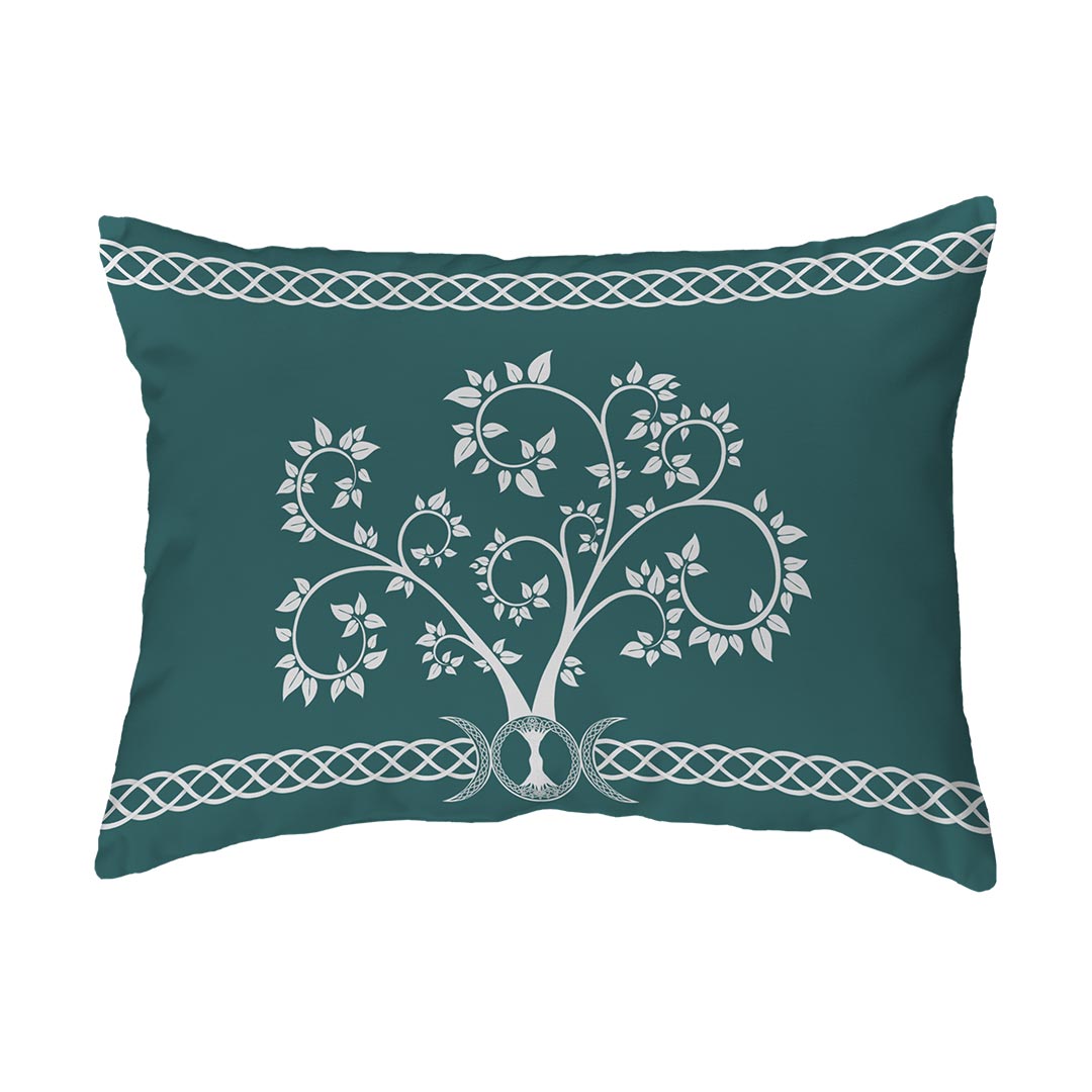Zippered Pillow Celtic Tree