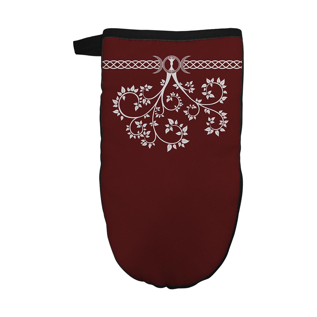 Oven Mitt Celtic Tree