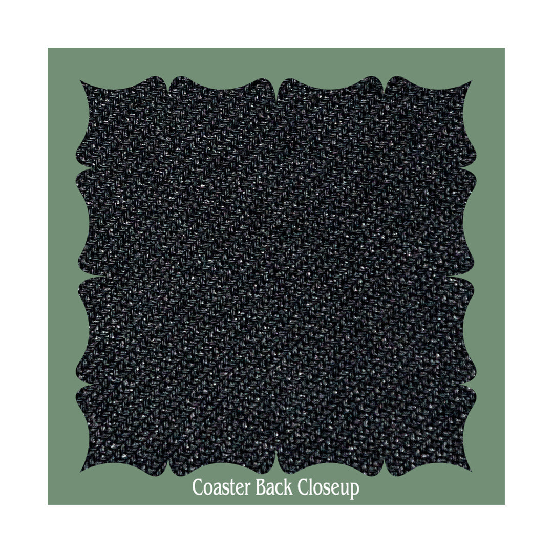 Coaster Four Leaf Clover Pattern