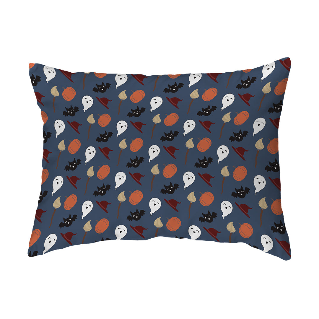 Throw Pillow Cute Spooky Quartet