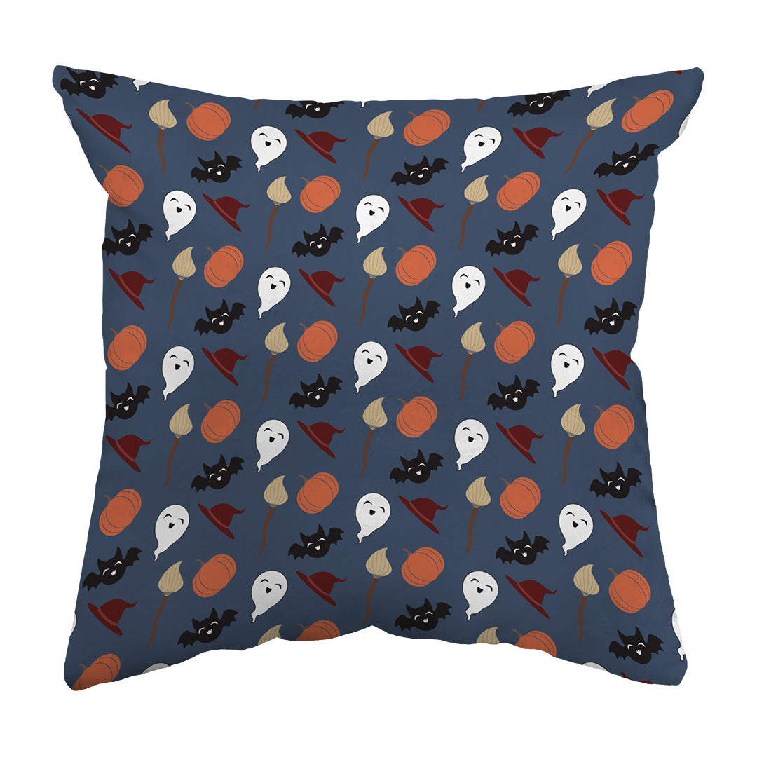 Throw Pillow Cute Spooky Quartet