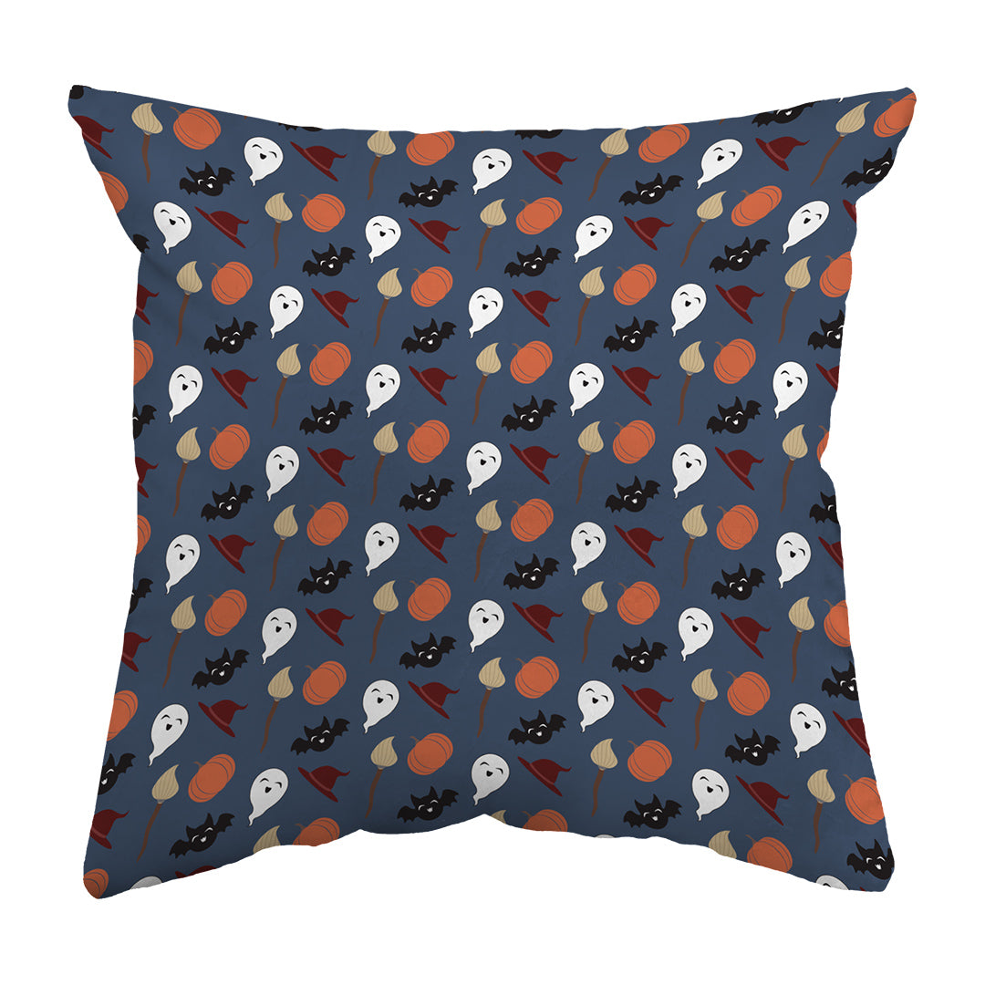Throw Pillow Cute Spooky Quartet