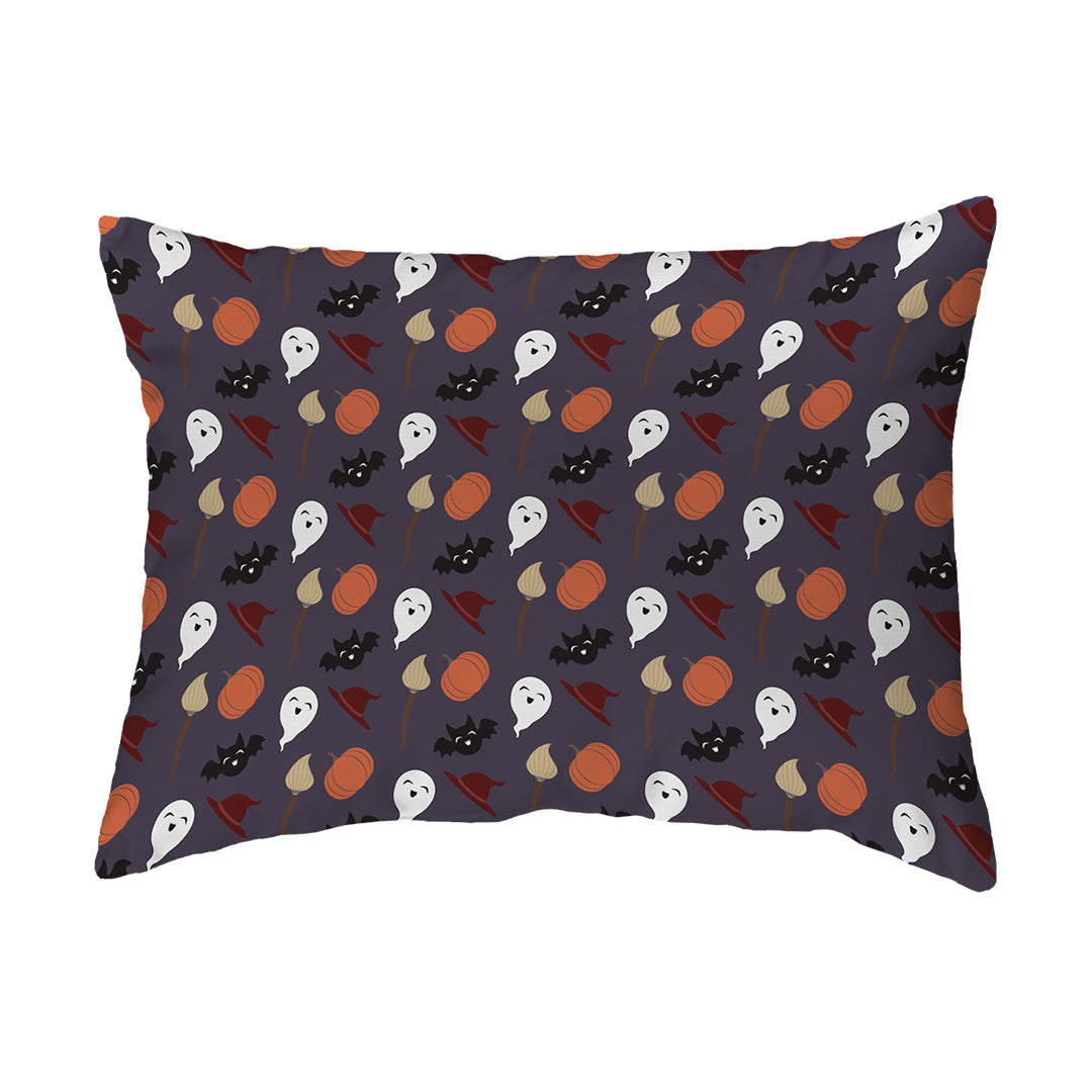 Throw Pillow Cute Spooky Quartet