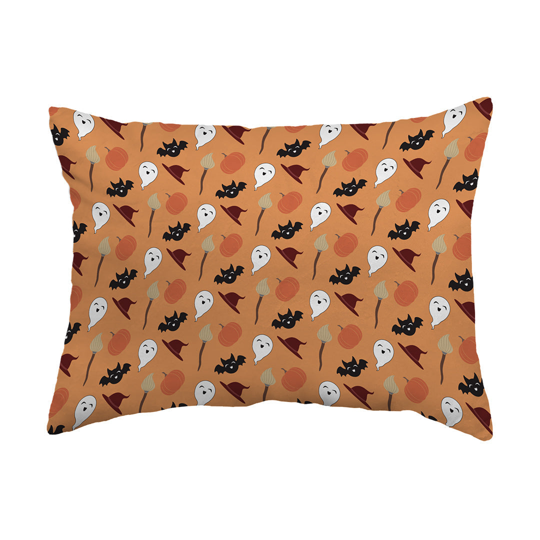 Throw Pillow Cute Spooky Quartet