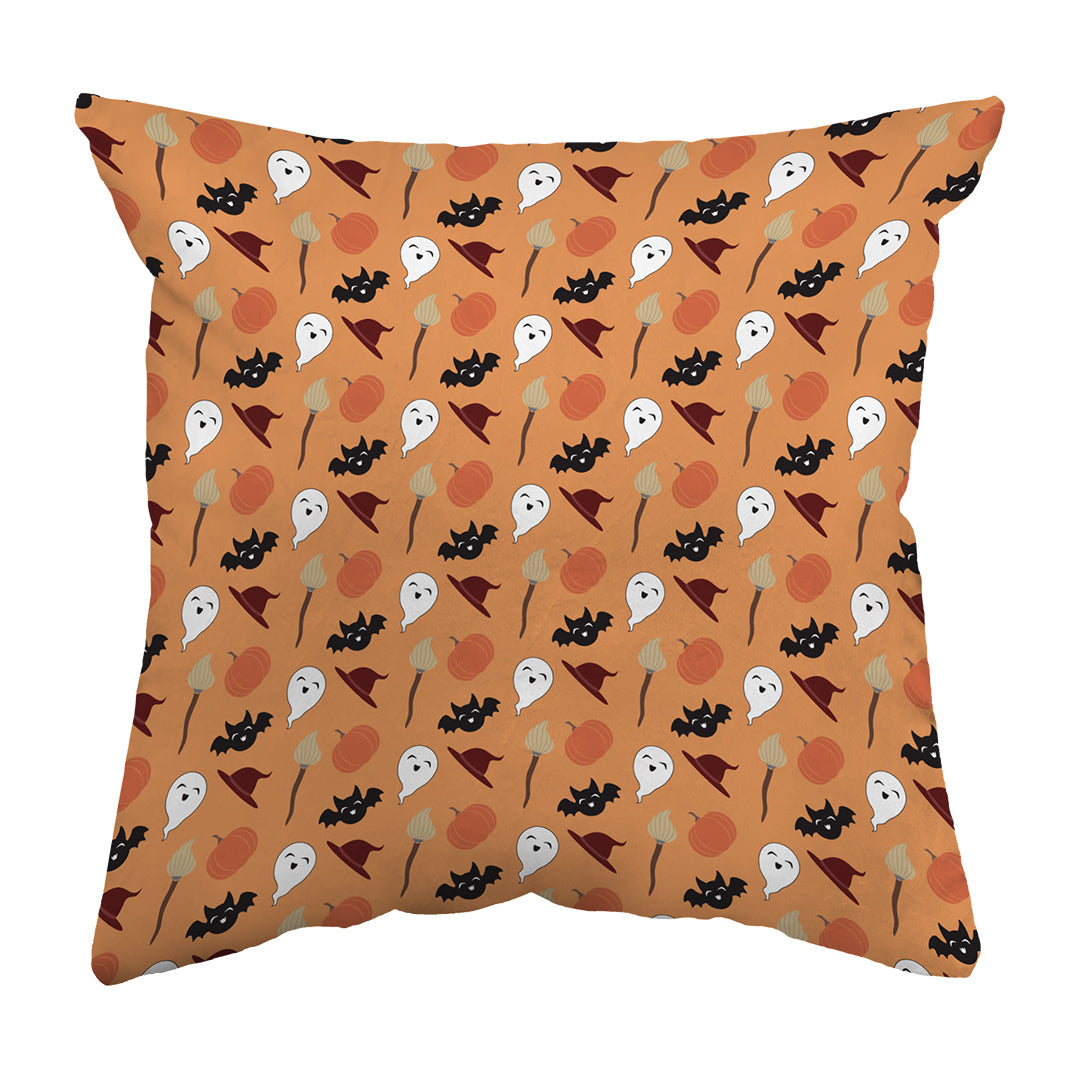 Throw Pillow Cute Spooky Quartet