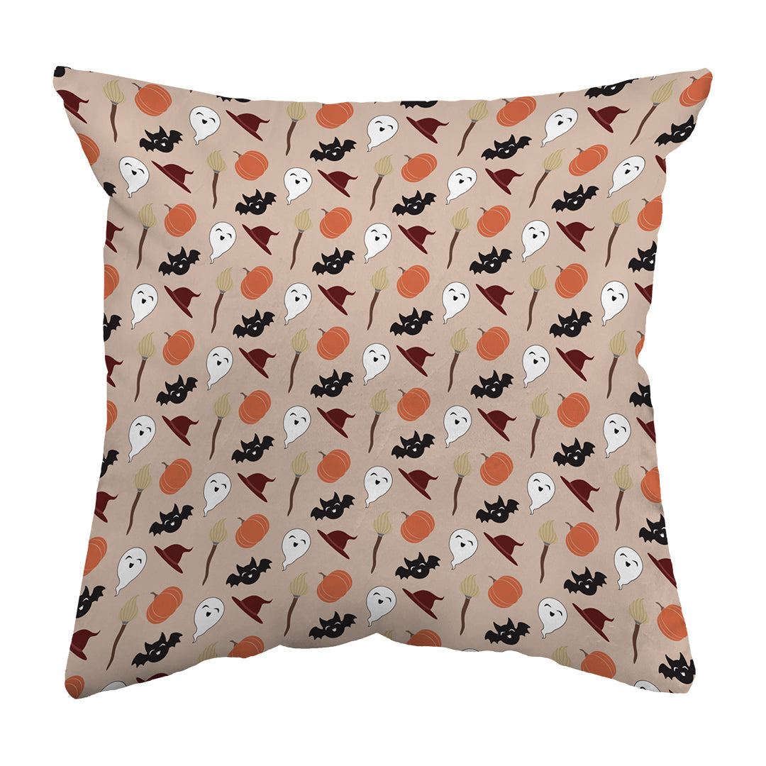 Throw Pillow Cute Spooky Quartet