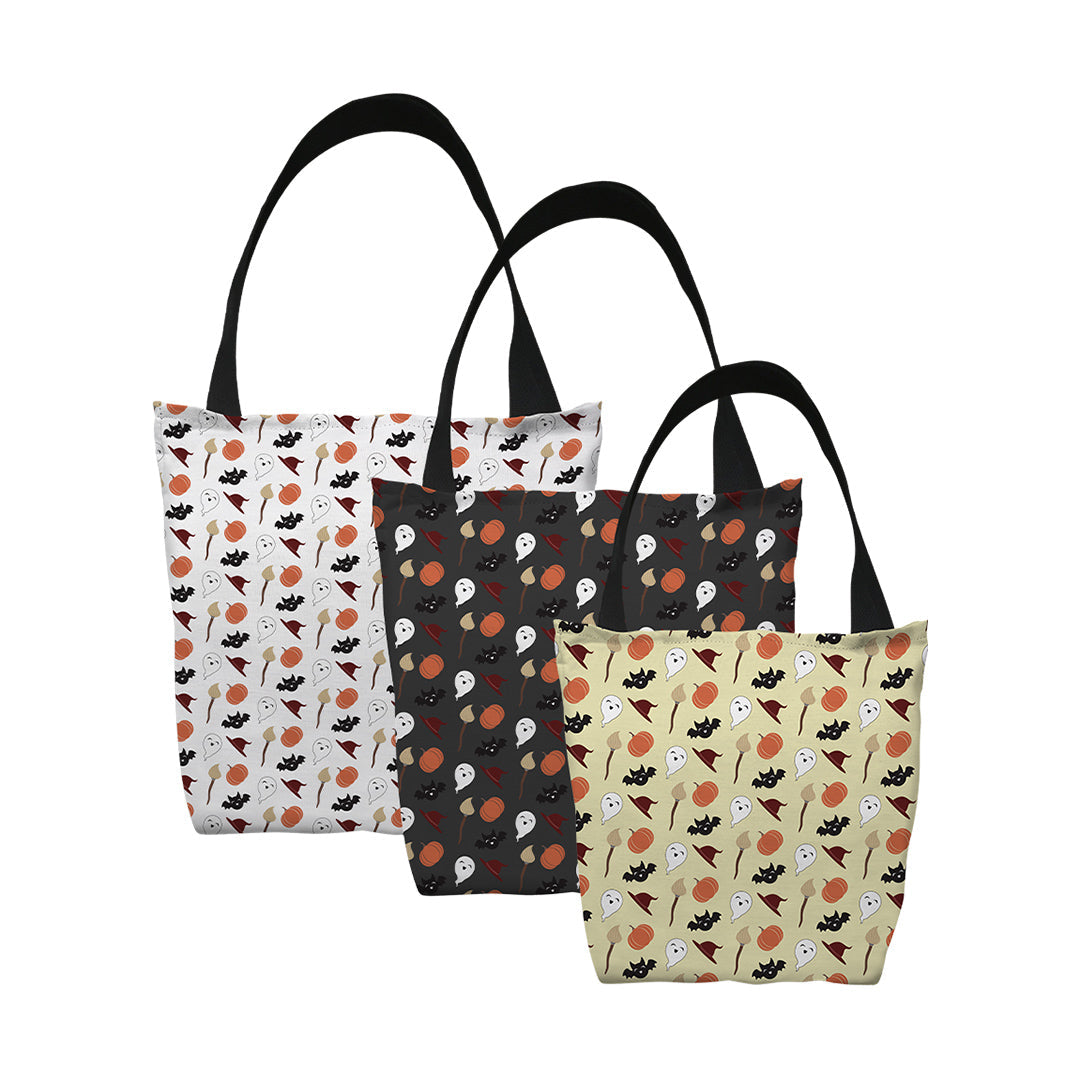 Tote Bags Cute Spooky Quartet