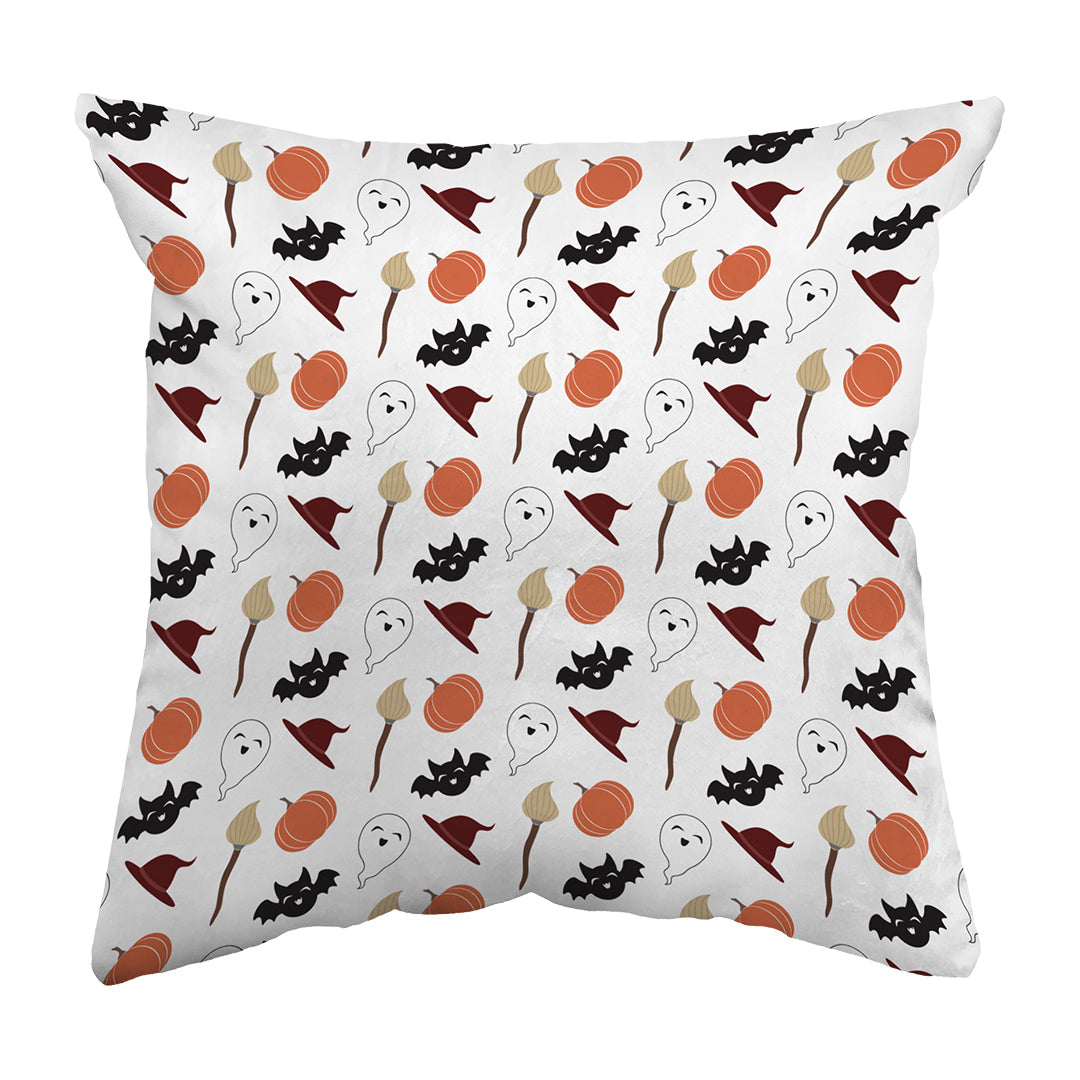 Throw Pillow Cute Spooky Quartet